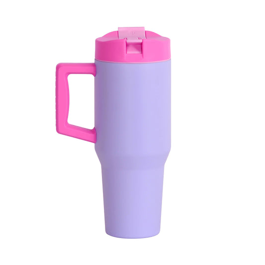 32oz Commuter Tumbler - Lilac Tie Dye