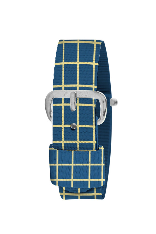 Millow Classic Watch - Blue Tile