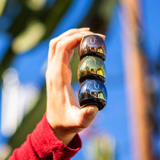 U Micro Speaker Mirror Hematite