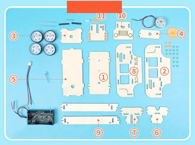 DIY Kit School Bus