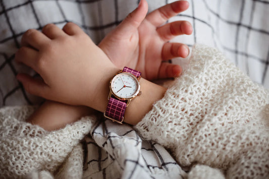 Watch Straps - Pink Tile