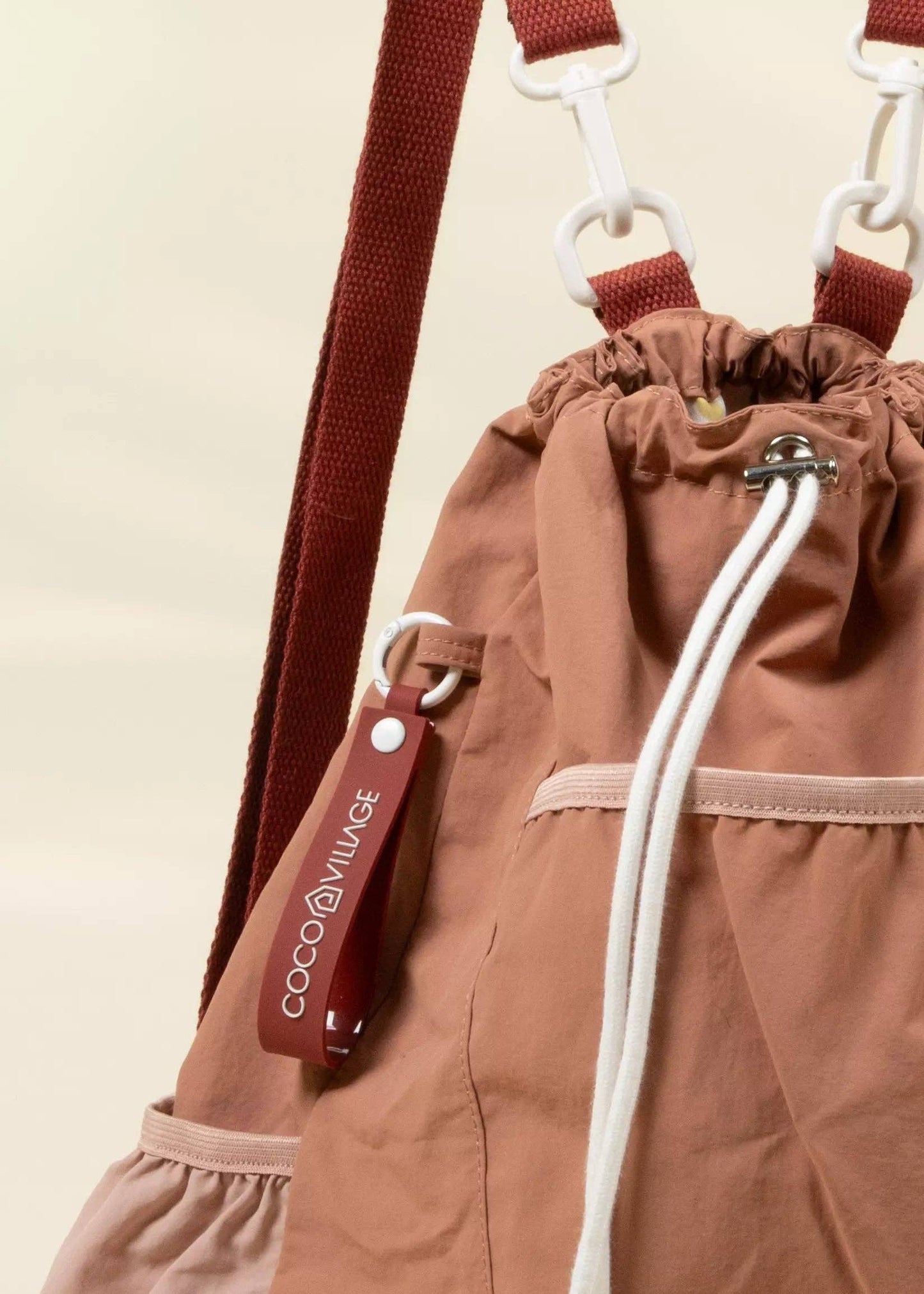 Washable Nylon Gym Bag - Blushfield