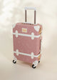 Vegan Leather Carry-On Suitcase - Ballerina