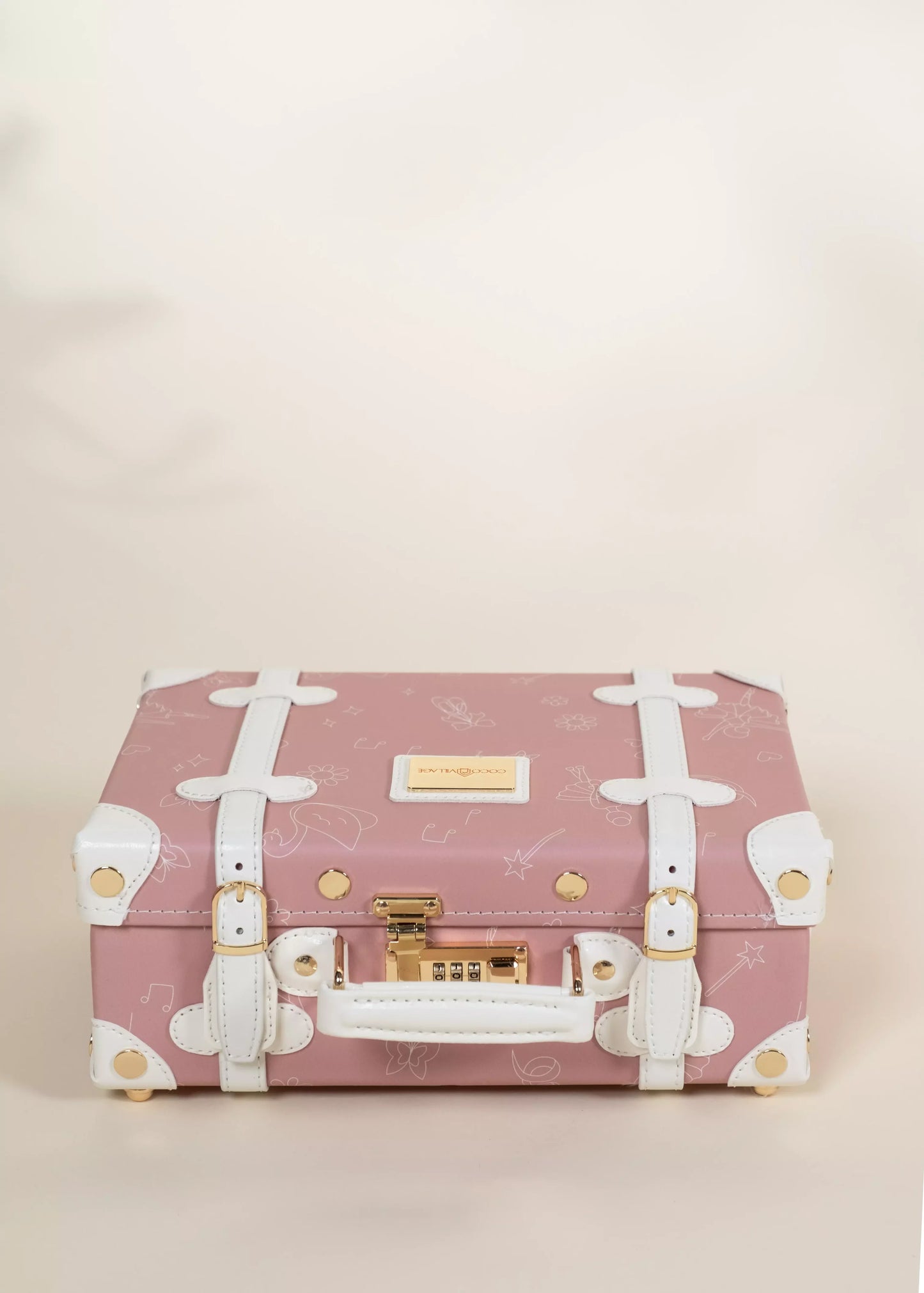 Vegan Leather Play Suitcase - Ballerina