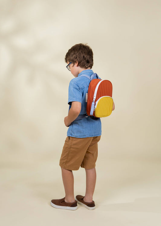 Washable Nylon Small Backpack - Heritage