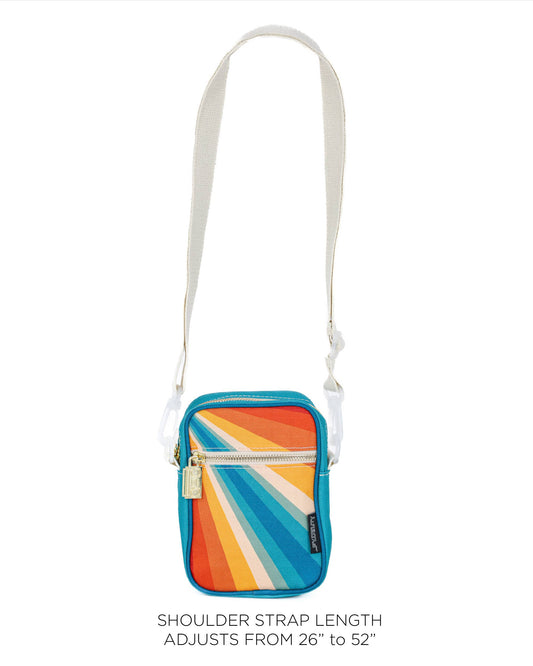 Mini Brick Bag | Retro Rainbow