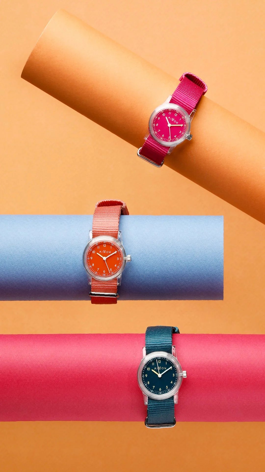 Millow Et'Tic Watch - Raspberry