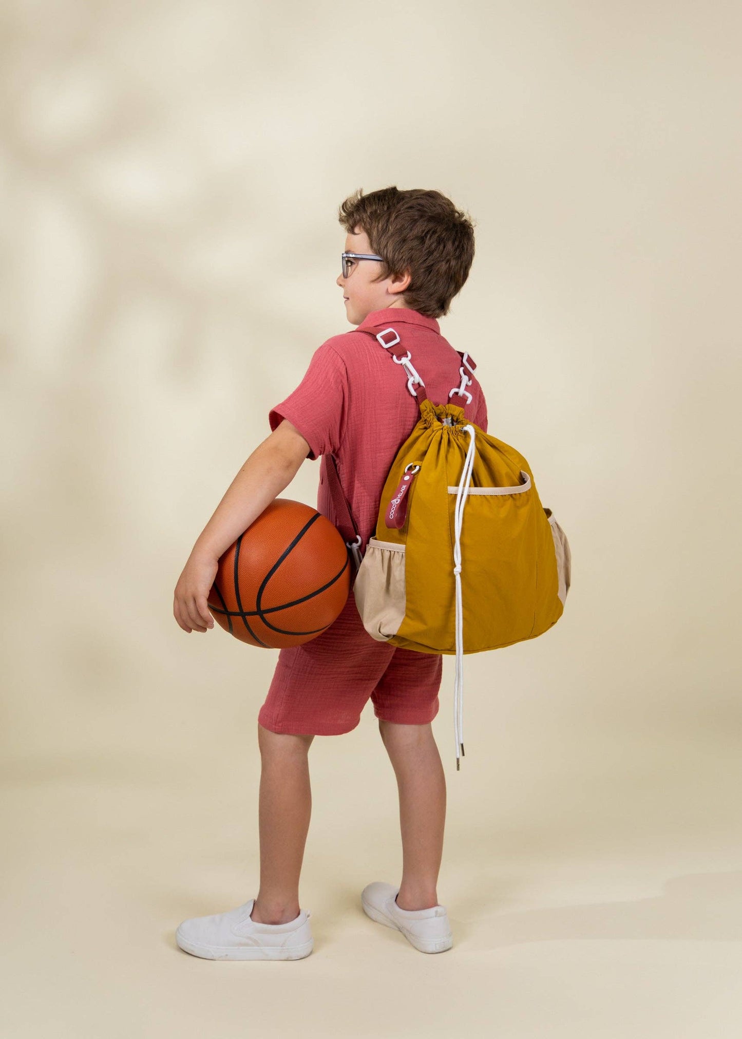 Washable Nylon Gym Bag - Golden Hour