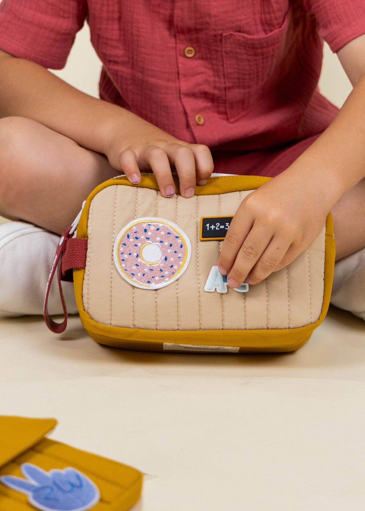 Washable Nylon Pencil Case - Golden Hour