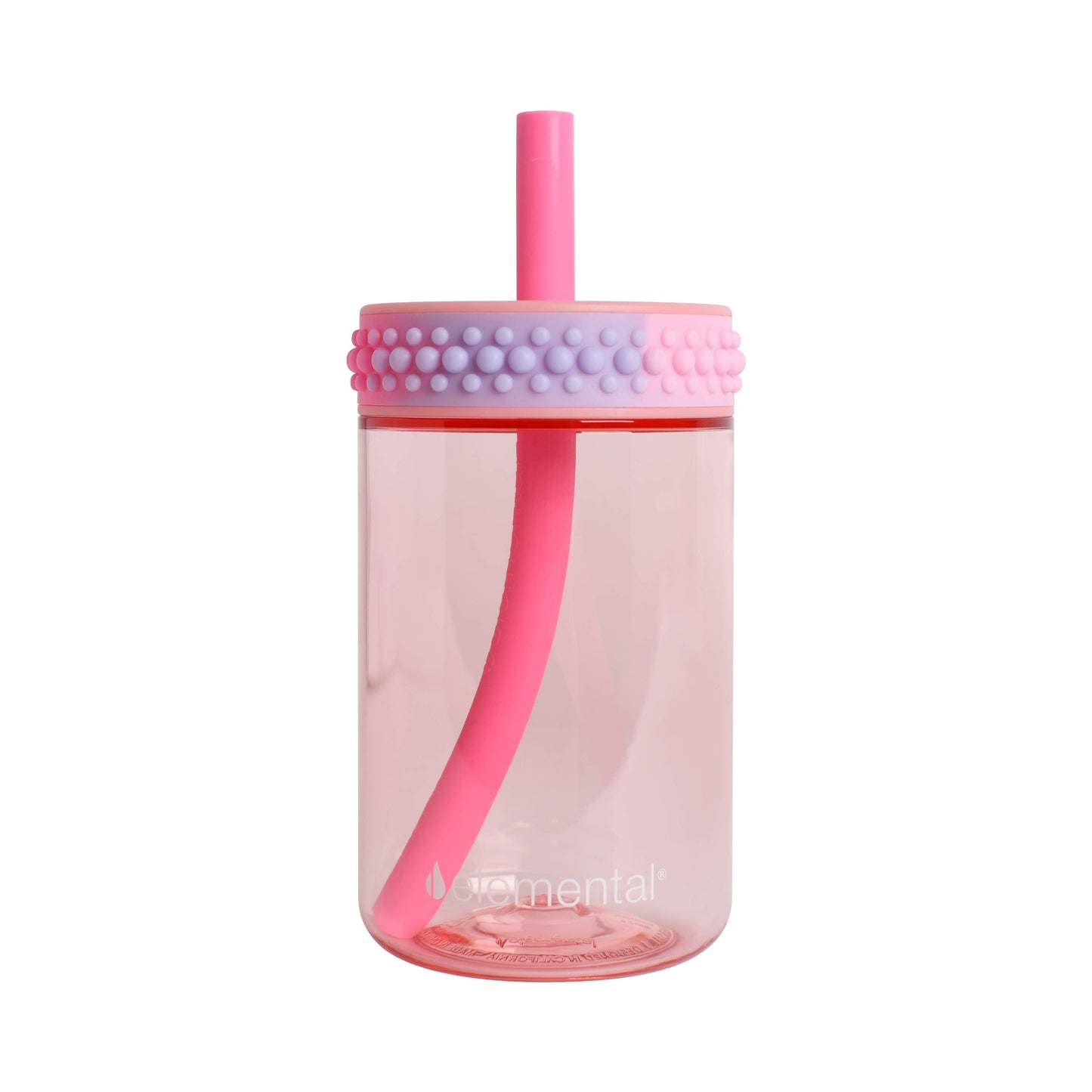 Totsy Bubble Grip Cup - Rose Tie Dye