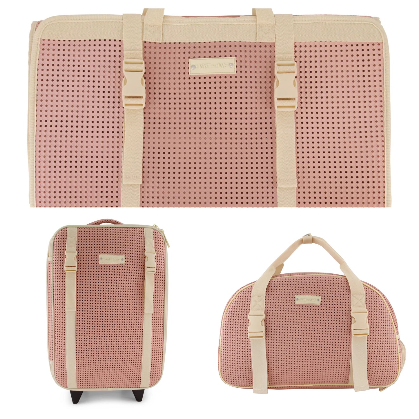 Kids Travel Suitcase Blossom Pink