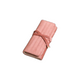 Dusky Pink Velvet Jewelry Roll