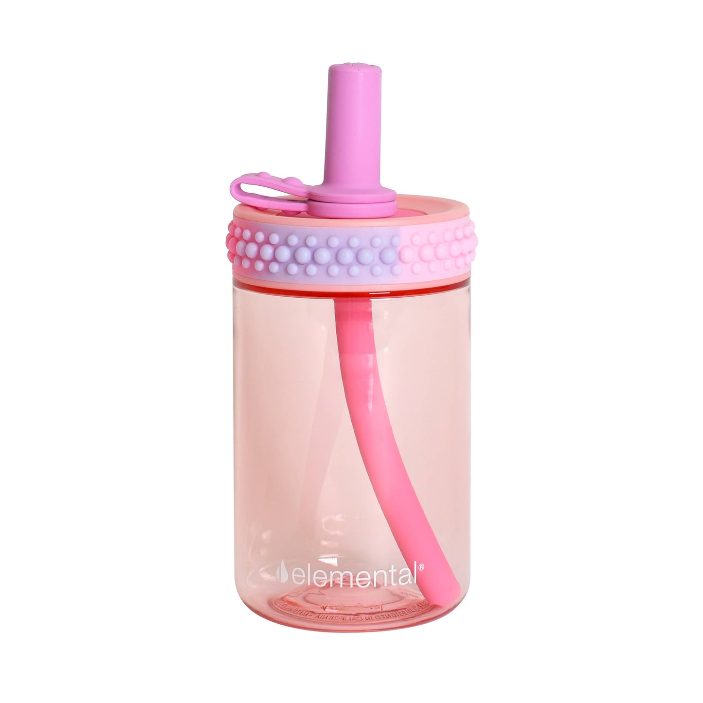 Totsy Bubble Grip Cup - Rose Tie Dye