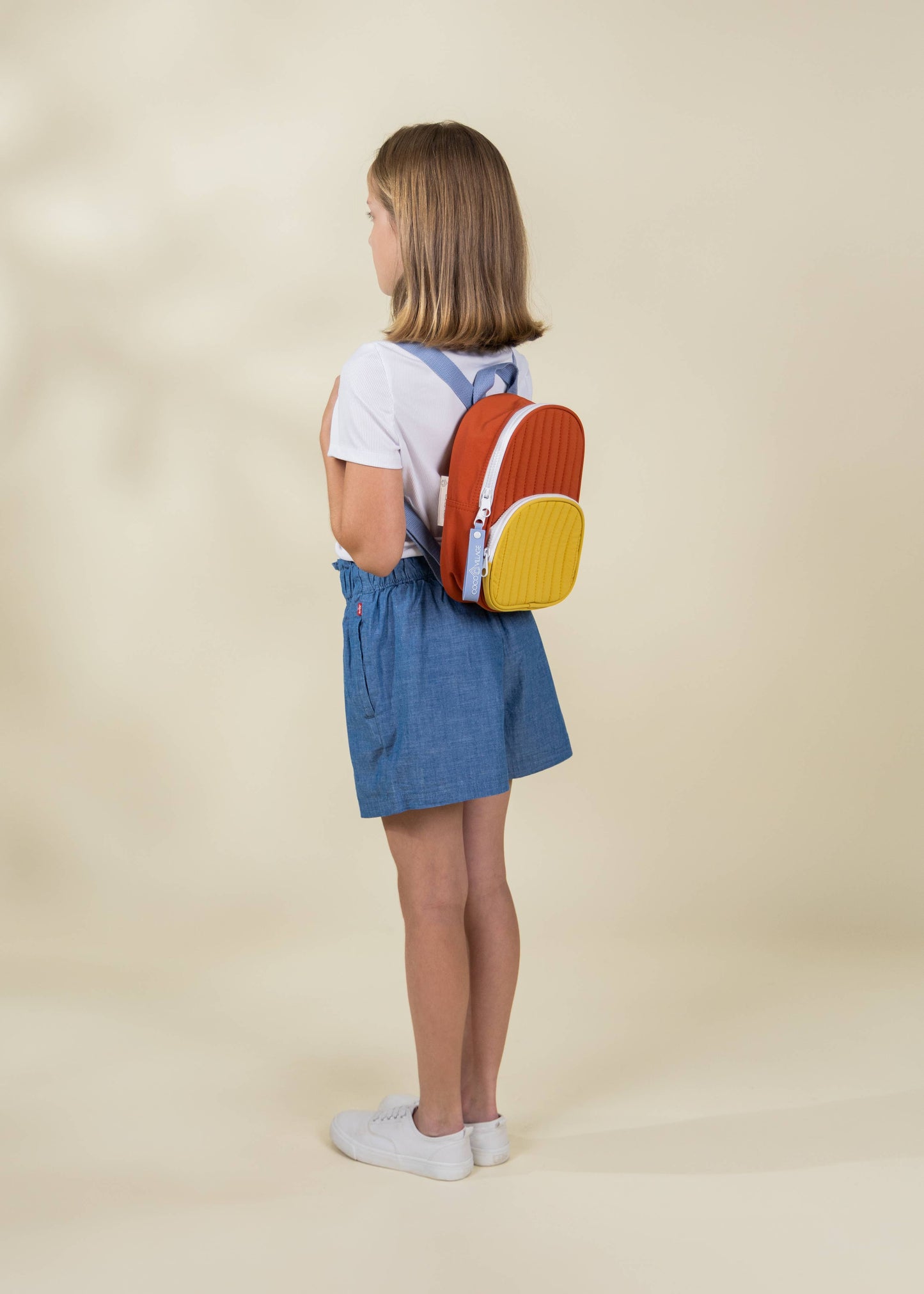 Washable Nylon Small Backpack  - Heritage