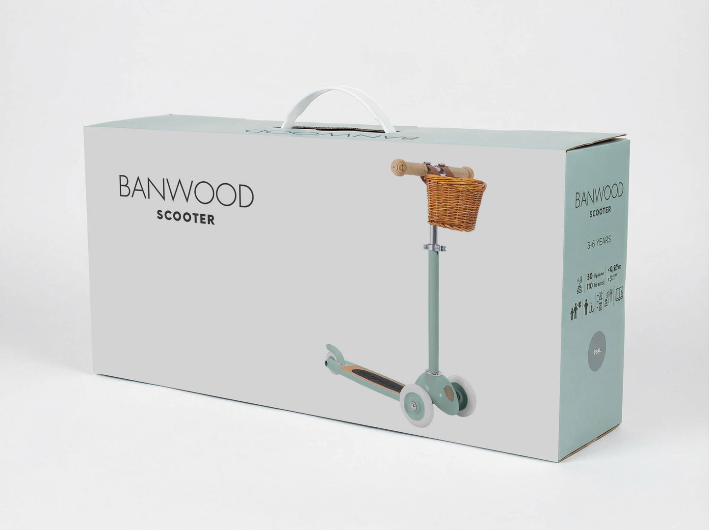 BANWOOD 3-WHEEL SCOOTER VINTAGE - PINK