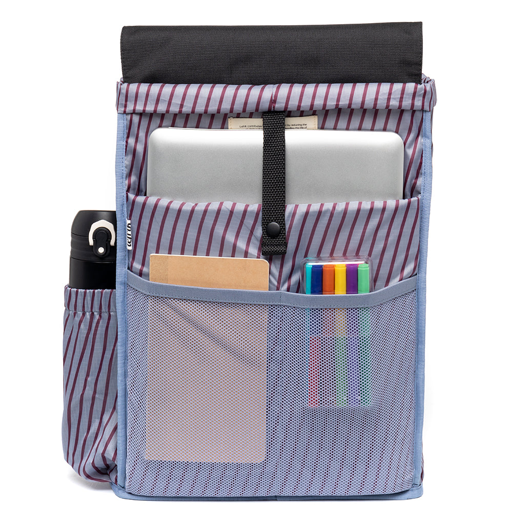 Kaut Backpack Stripes Black