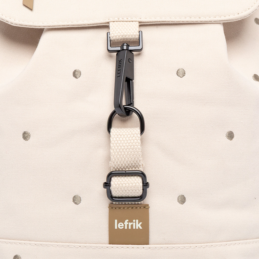 Kaut Mini Backpack Arles Ecru Dots