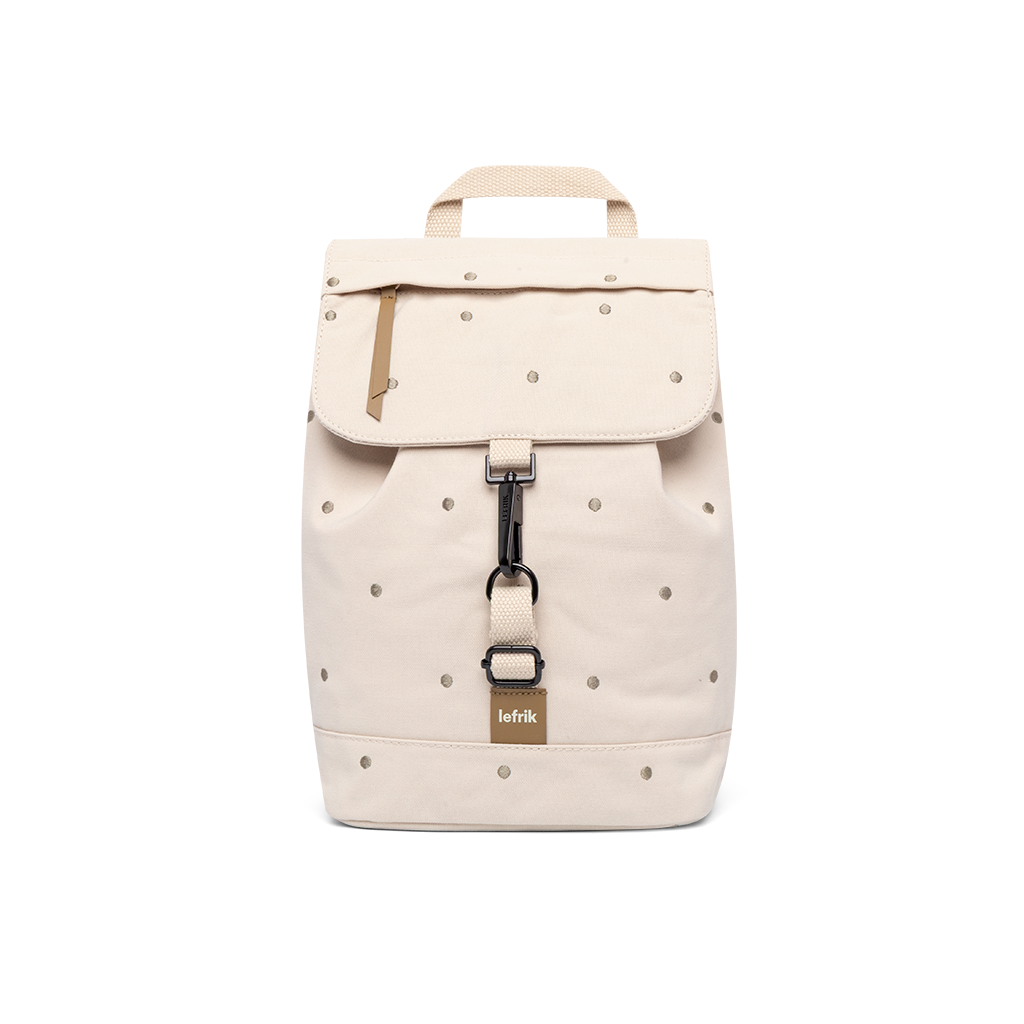 Kaut Mini Backpack Arles Ecru Dots