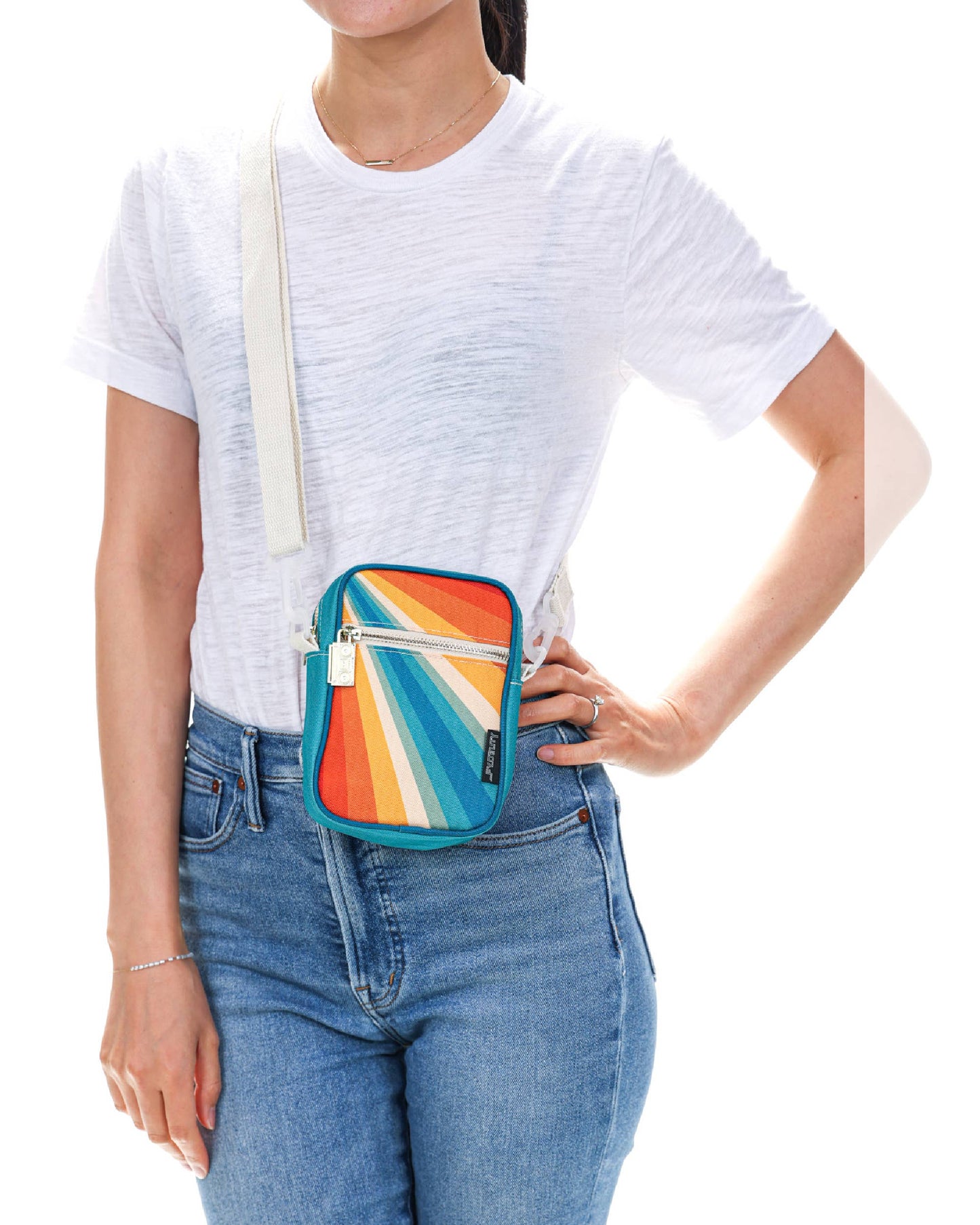 Mini Brick Bag | Retro Rainbow