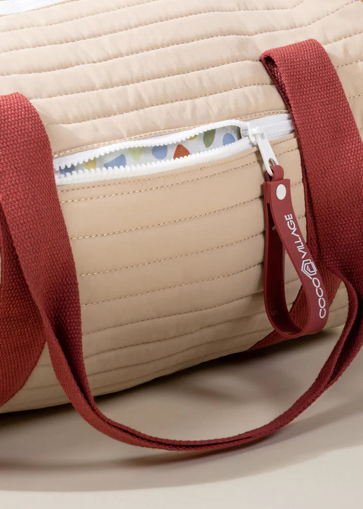 Nylon Duffle Bag - Golden Hour