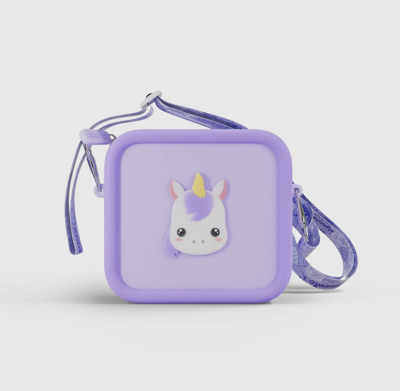 Camera Silicone Bag - Purple Unicorn