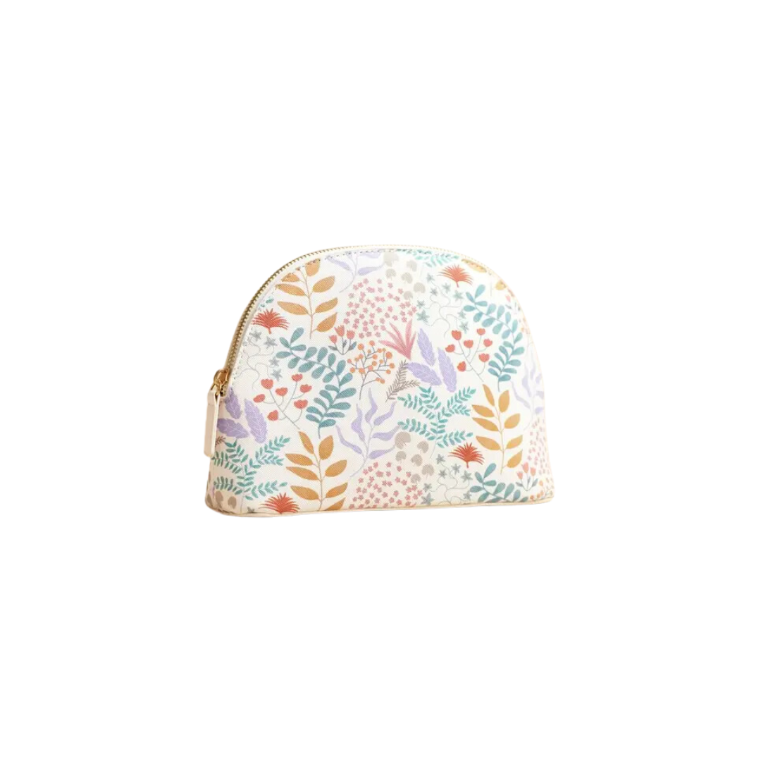 Sea Floral Wash Bag in Large