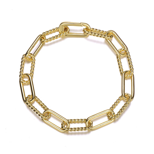 Paperclip Chain Bracelet