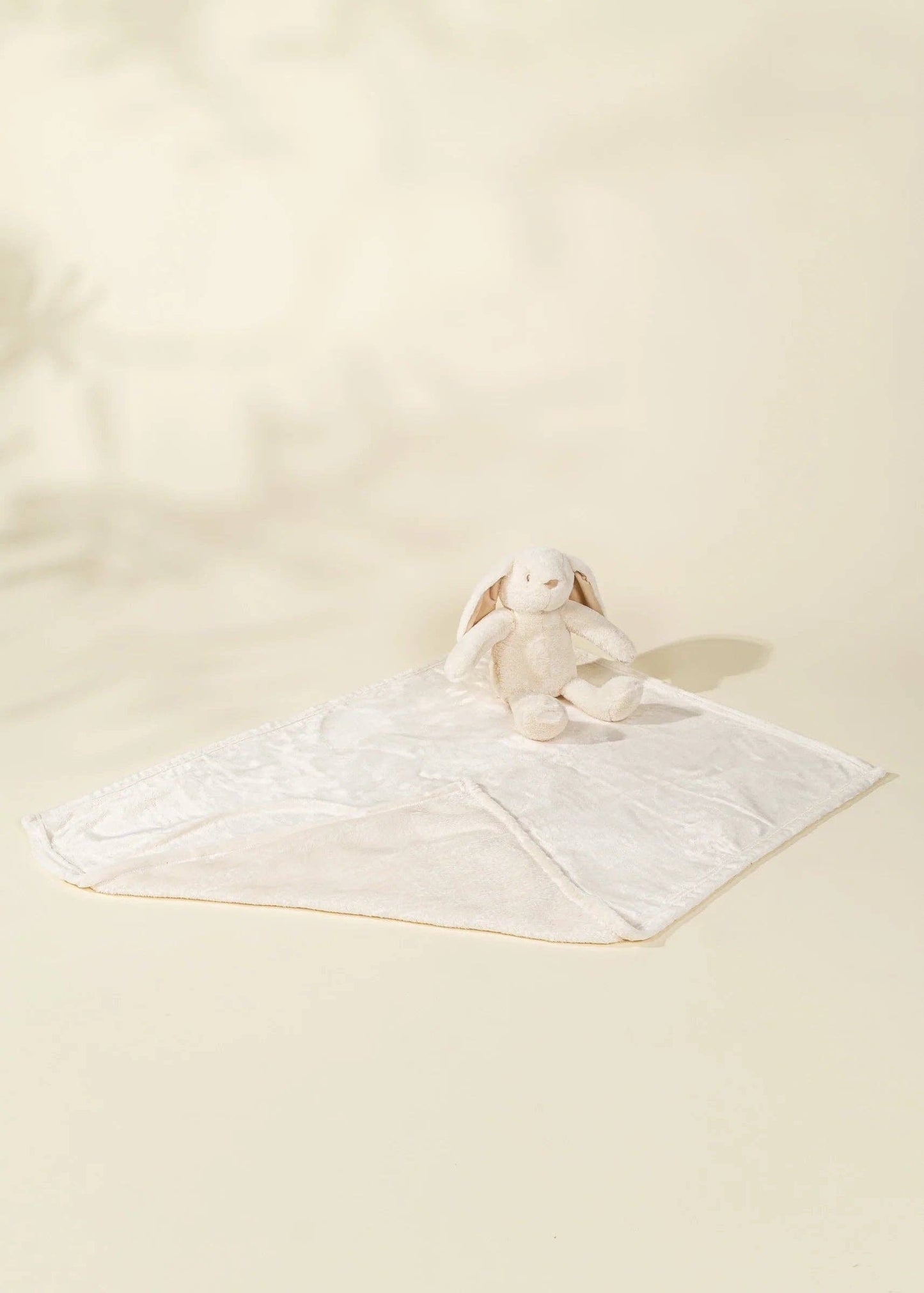 Rabbit Plush Toy Snuggling Blanket