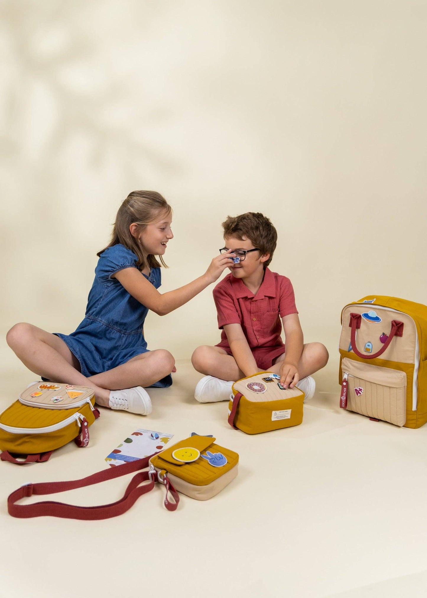 Washable Nylon Pencil Case - Golden Hour