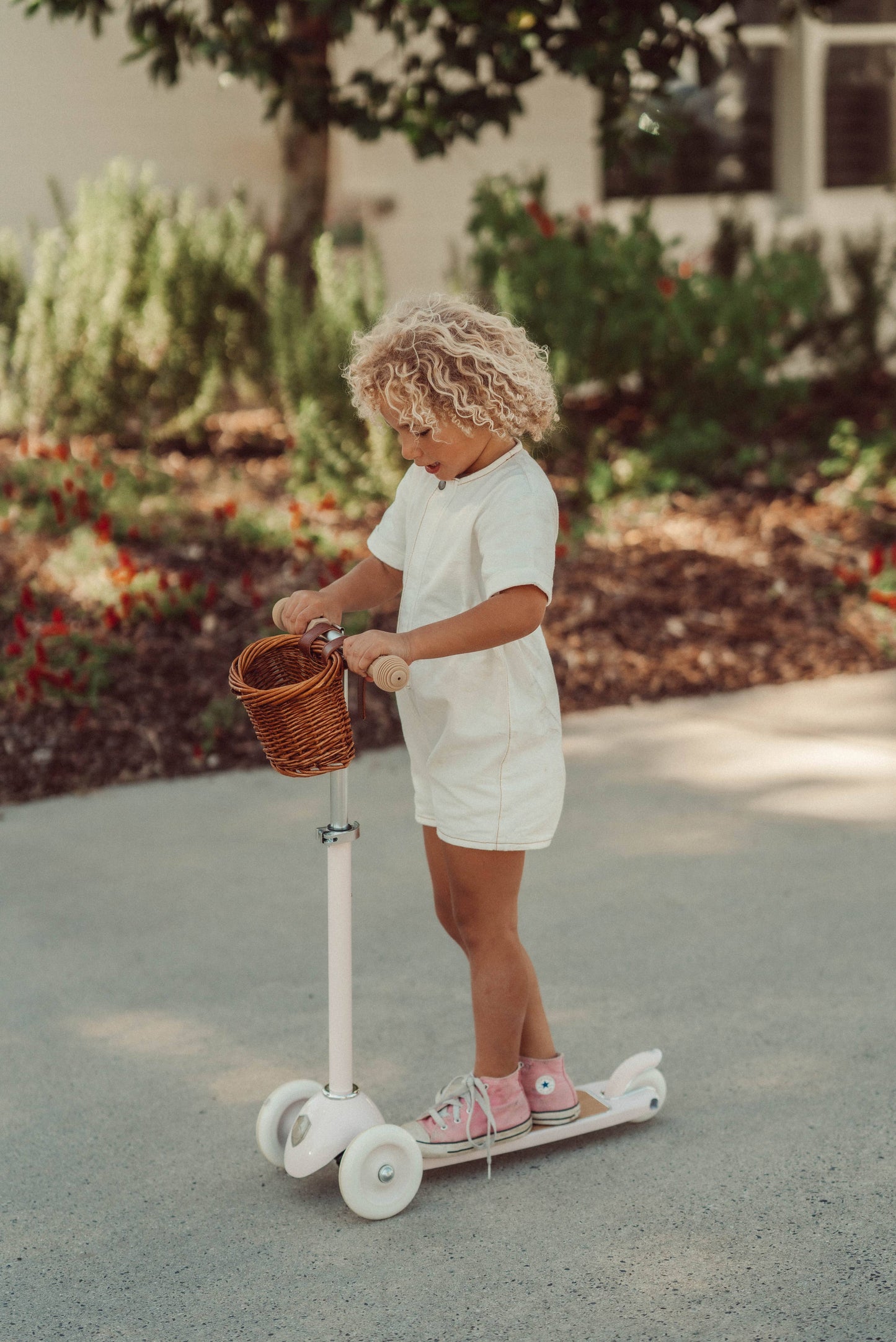 BANWOOD 3-WHEEL SCOOTER VINTAGE - PINK