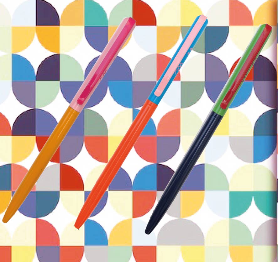 Colormix Slim Metallic Ballpoint Pen