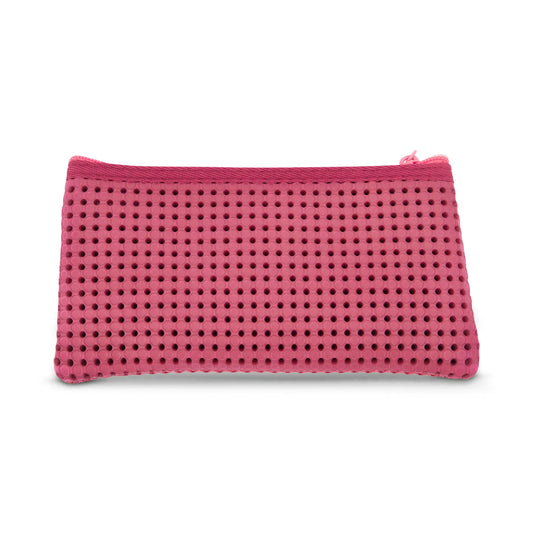 Flat Pencil Pouch Multi Rose