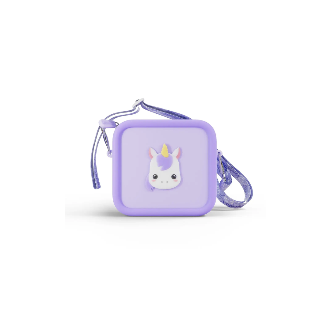 Camera Silicone Bag - Purple Unicorn