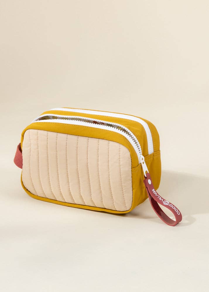 Washable Nylon Pencil Case - Golden Hour