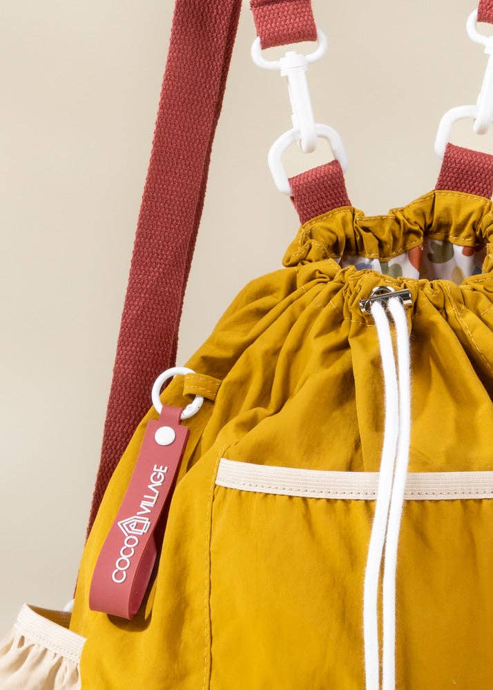 Washable Nylon Gym Bag - Golden Hour