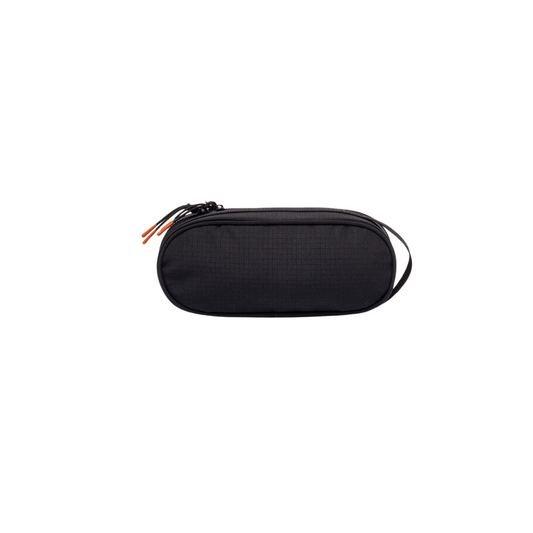 Row Pencil Case Vandra Black Ripstop