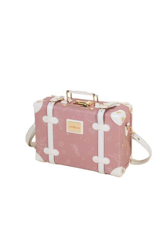 Vegan Leather Play Suitcase - Ballerina