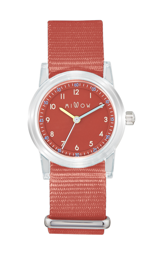 Millow Et'Tic Watch - Terracotta