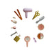 Silicone Hair and Makeup Play Set