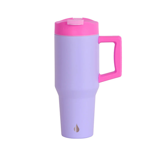 32oz Commuter Tumbler - Lilac Tie Dye