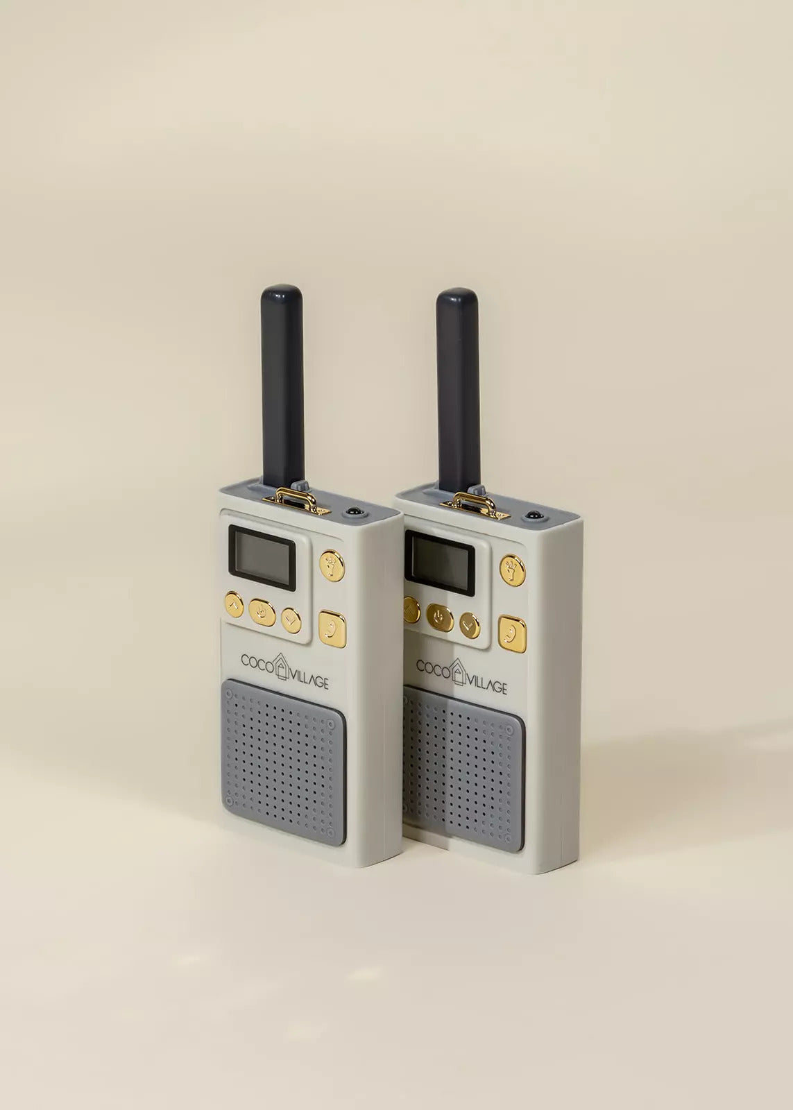 Set of 2 Walkie Talkies - Beige