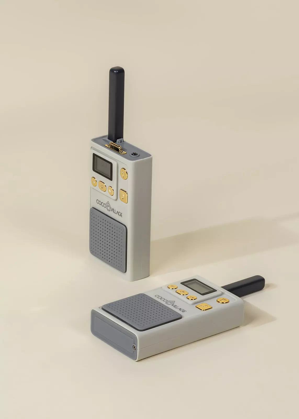 Set of 2 Walkie Talkies - Beige