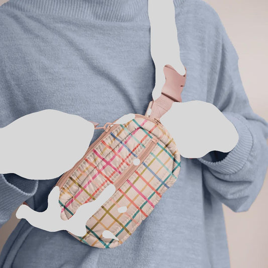 Small Hip Bag - Pretty Plaid