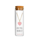 Heart Necklace in a Glass bottle